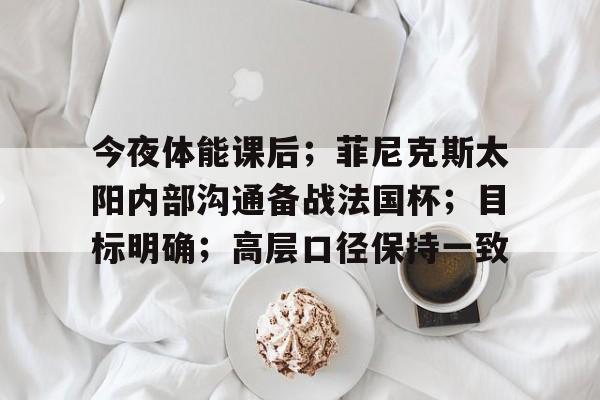 九游体育平台-关于今夜体能课后；菲尼克斯太阳内部沟通备战法国杯；目标明确；高层口径保持一致的信息